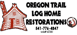 Oregon Trail Log Home Restorations logo