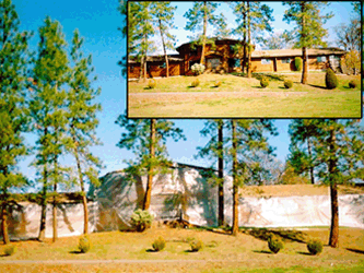 Oregon Trail Log Home Restorations tenting gallery